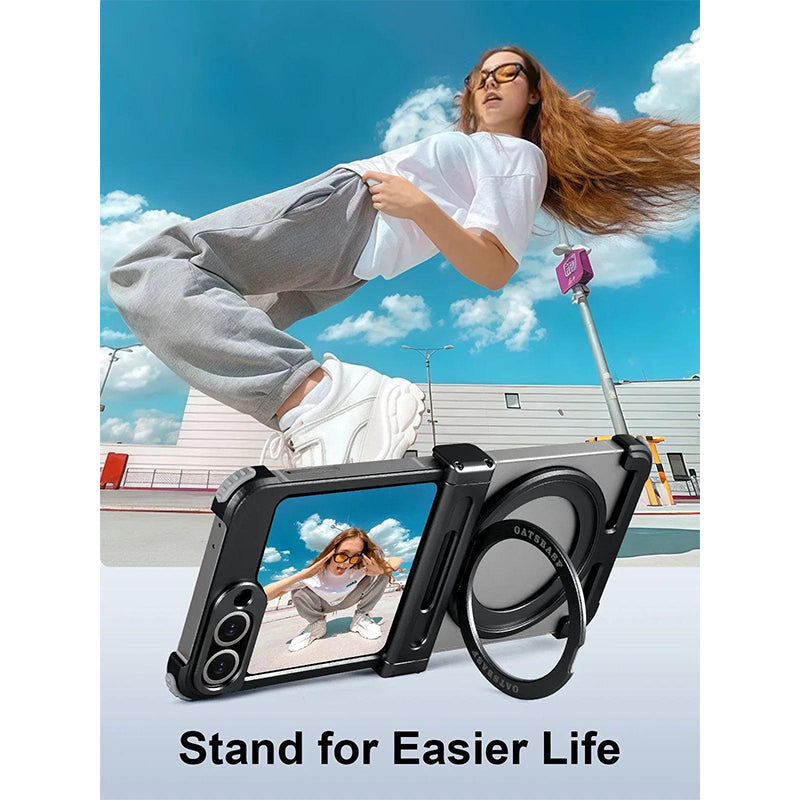 Rugged Armor Ring-Kickstand Case