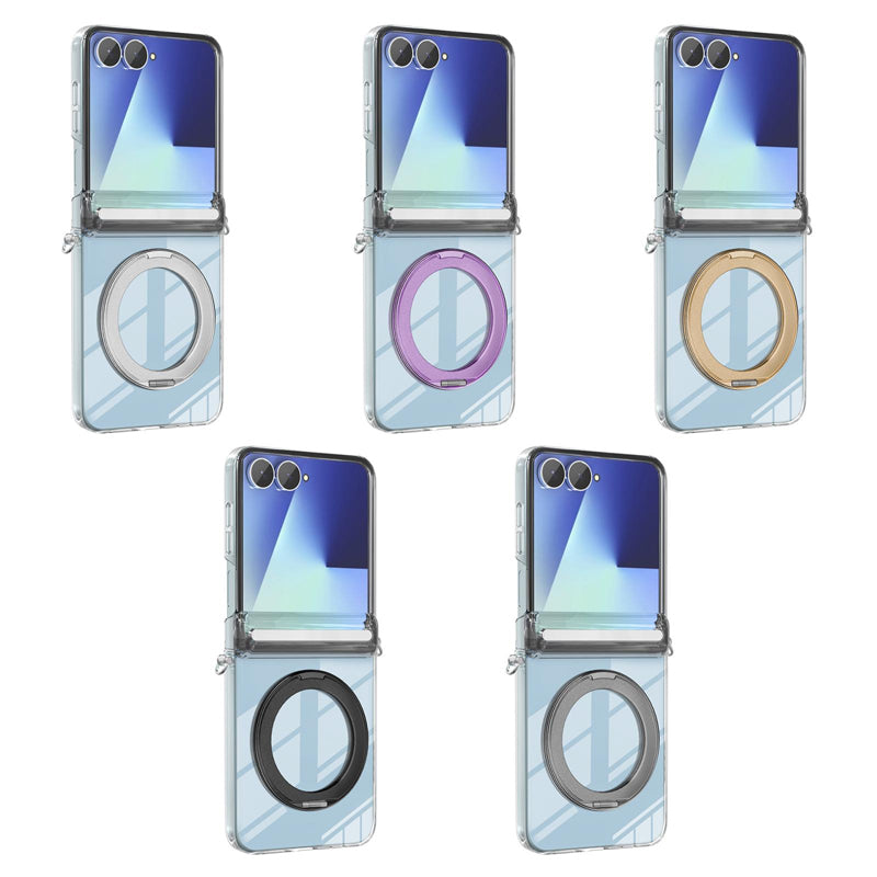 Transparent Ring Kickstand Case