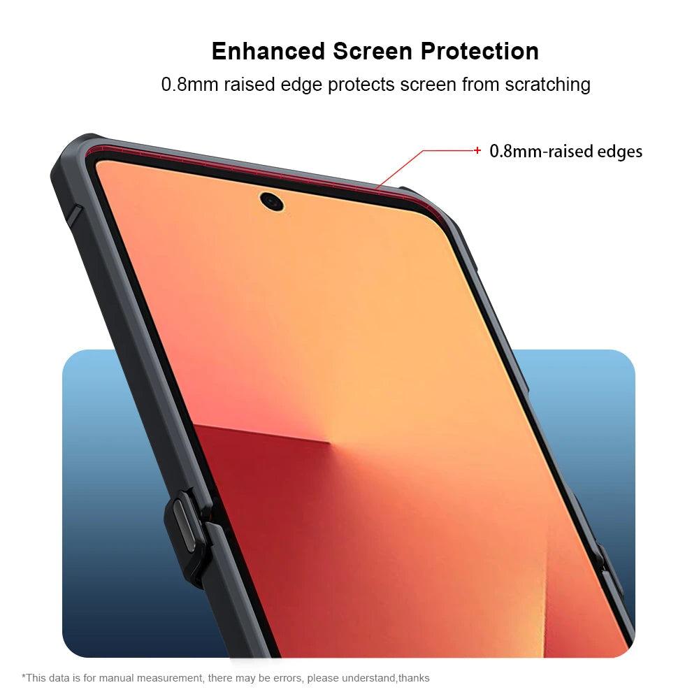 Galaxy Z Flip 7 Shockproof Hinge Guard Case