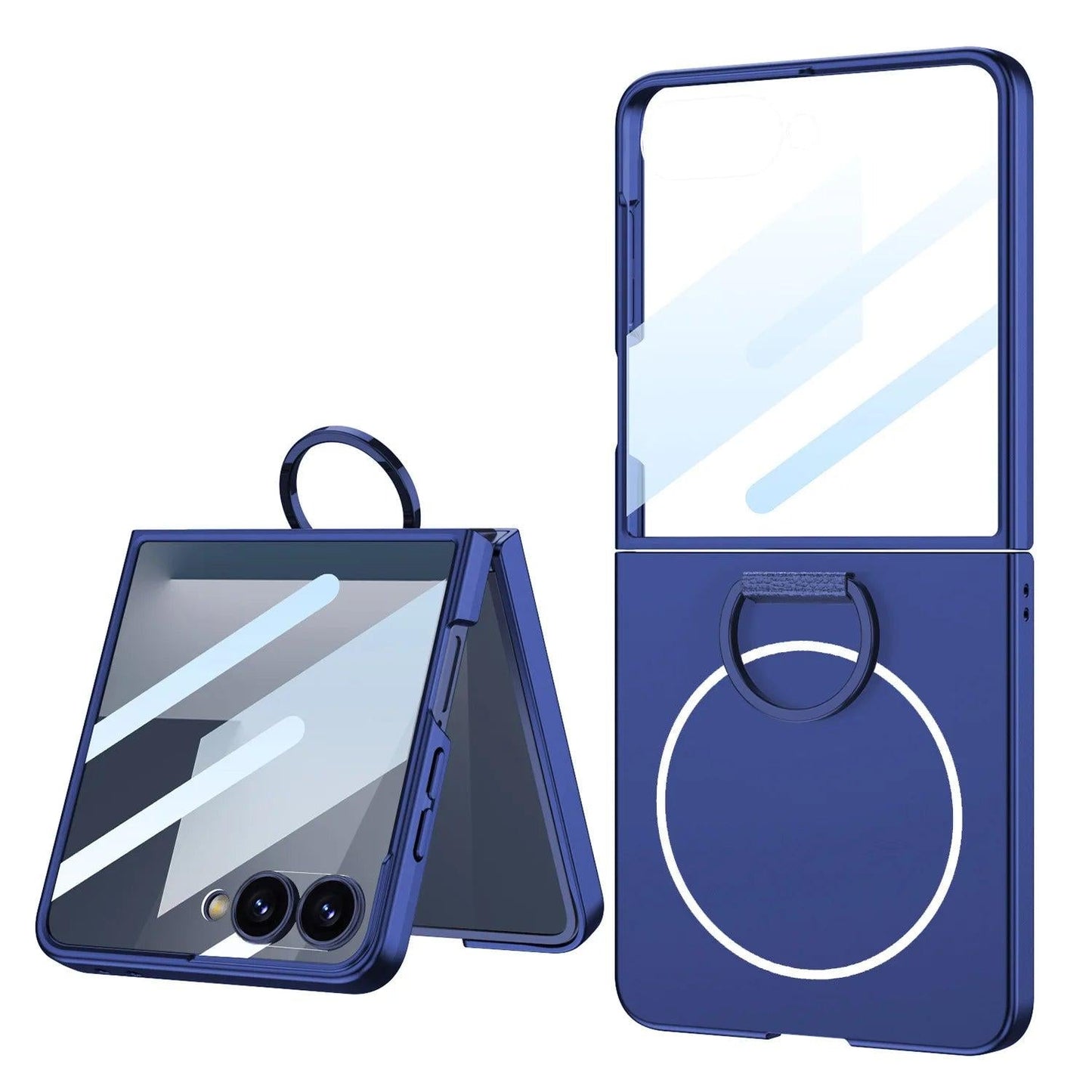 Galaxy Z Flip 7 Slim MagSafe Ring Stand Case