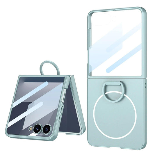 Galaxy Z Flip 7 Slim MagSafe Ring Stand Case