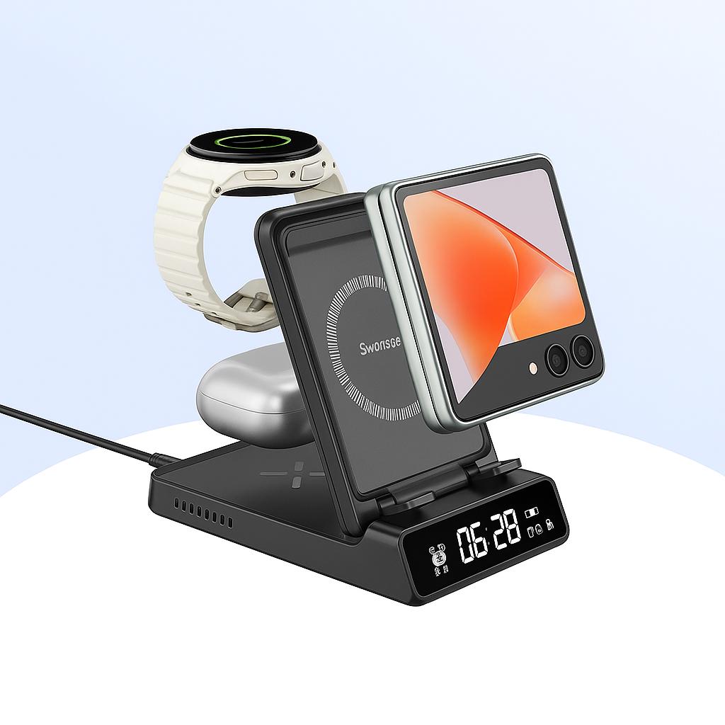 Galaxy Z Flip 7 3-in-1 Foldable Charging Station & Power Bank