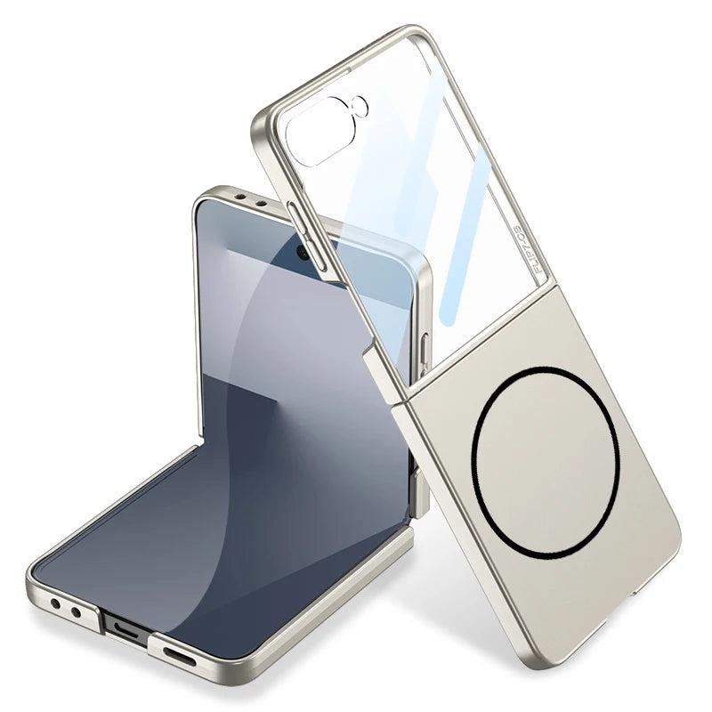 Galaxy Z Flip 8 Ultra-Slim MagSafe Compatible Clear Case