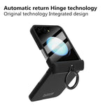 Galaxy Z Flip 6 Shockproof Ring Stand Case