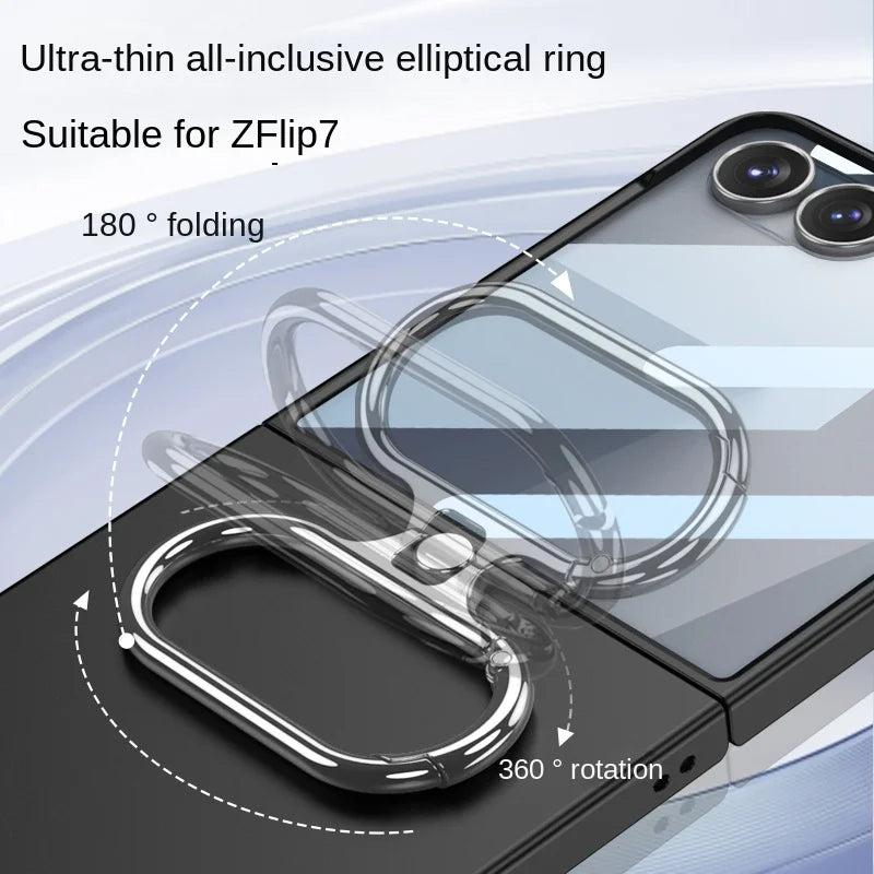 Galaxy Z Flip 7 Slim Ring Grip Case