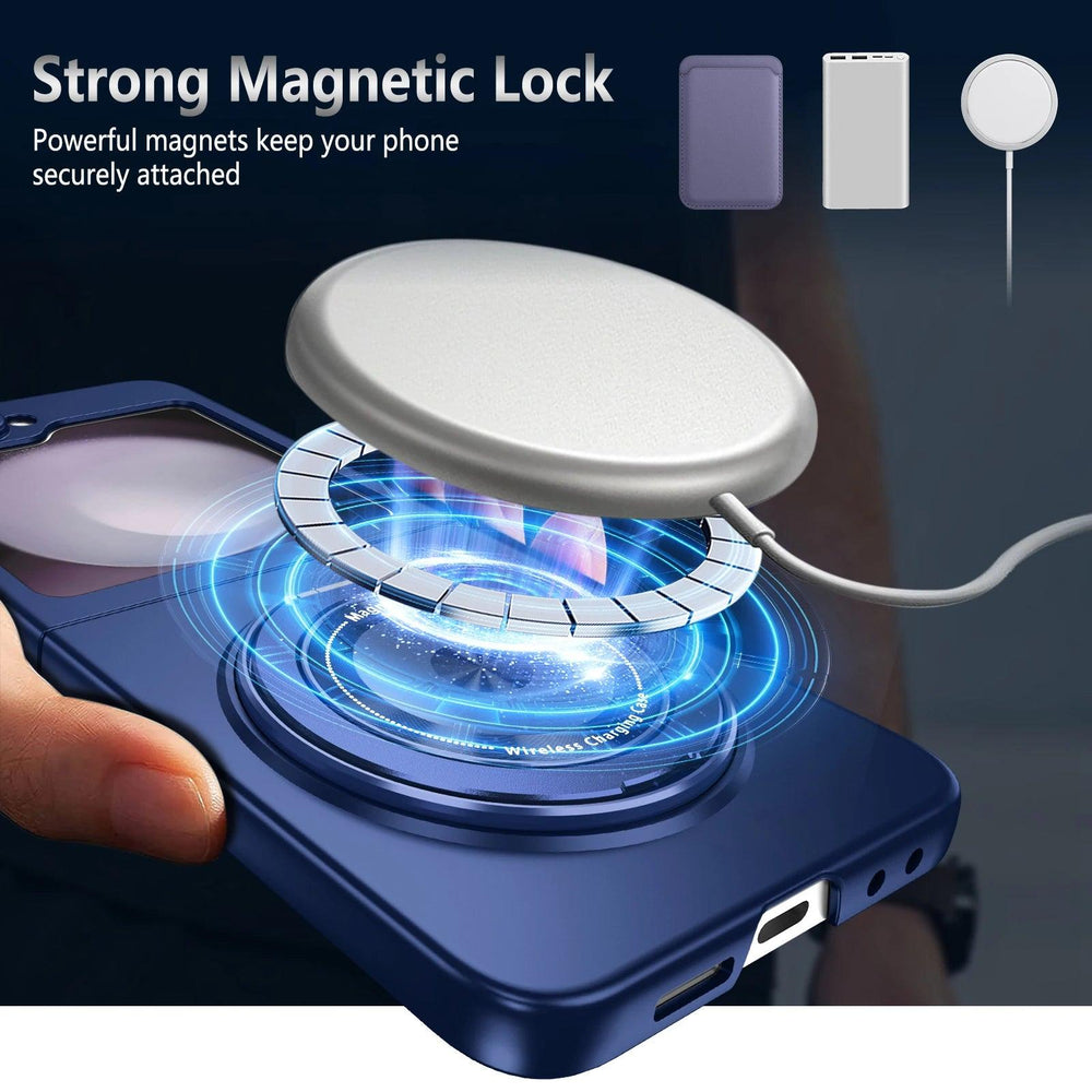 Galaxy Z Flip 6 Full Protection Magnetic Case