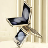 Galaxy Z Flip 6 Transparent Hinge Protection Case