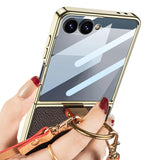 Galaxy Z Flip 8 Crossbody Luxe Ring Case