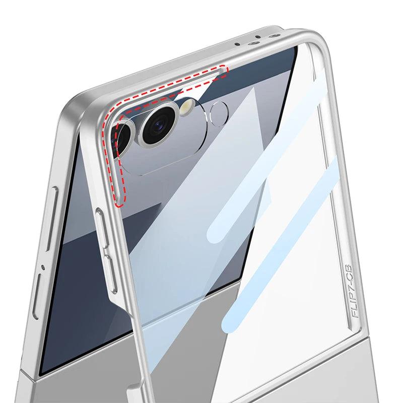 Galaxy Z Flip 7 Ultra-Slim MagSafe Compatible Clear Case