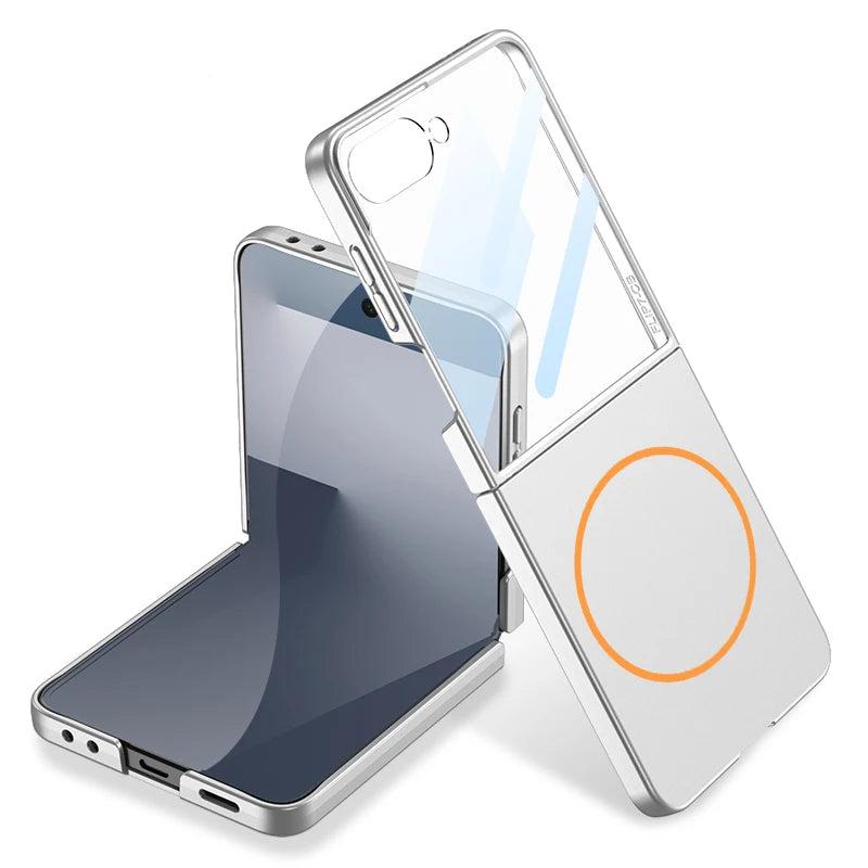 Galaxy Z Flip 7 Ultra-Slim MagSafe Compatible Clear Case