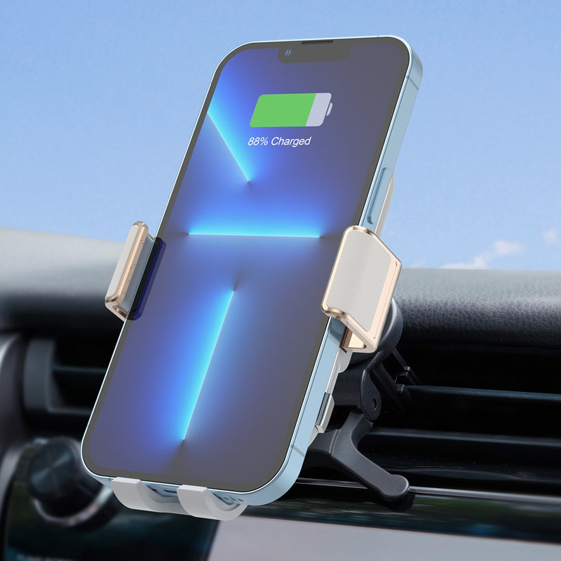 15W Fast Wireless Car Charger with Cooling Fan