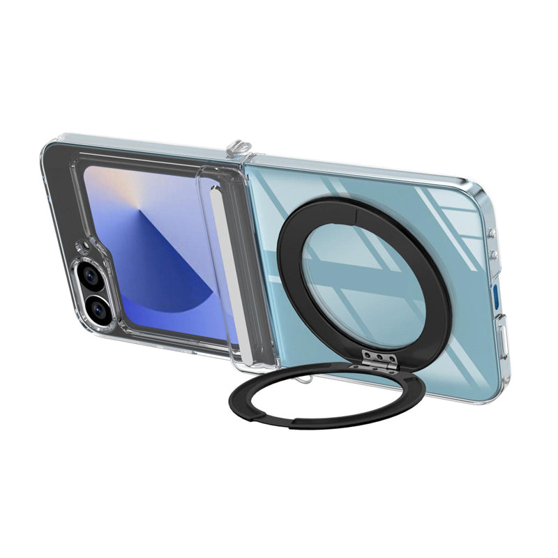 Transparent Ring Kickstand Case