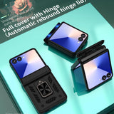 Galaxy Z Flip 8 Shockproof Armor Ring Case