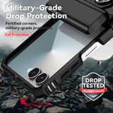 Galaxy Z Flip 7 Rugged Ring Armor Case