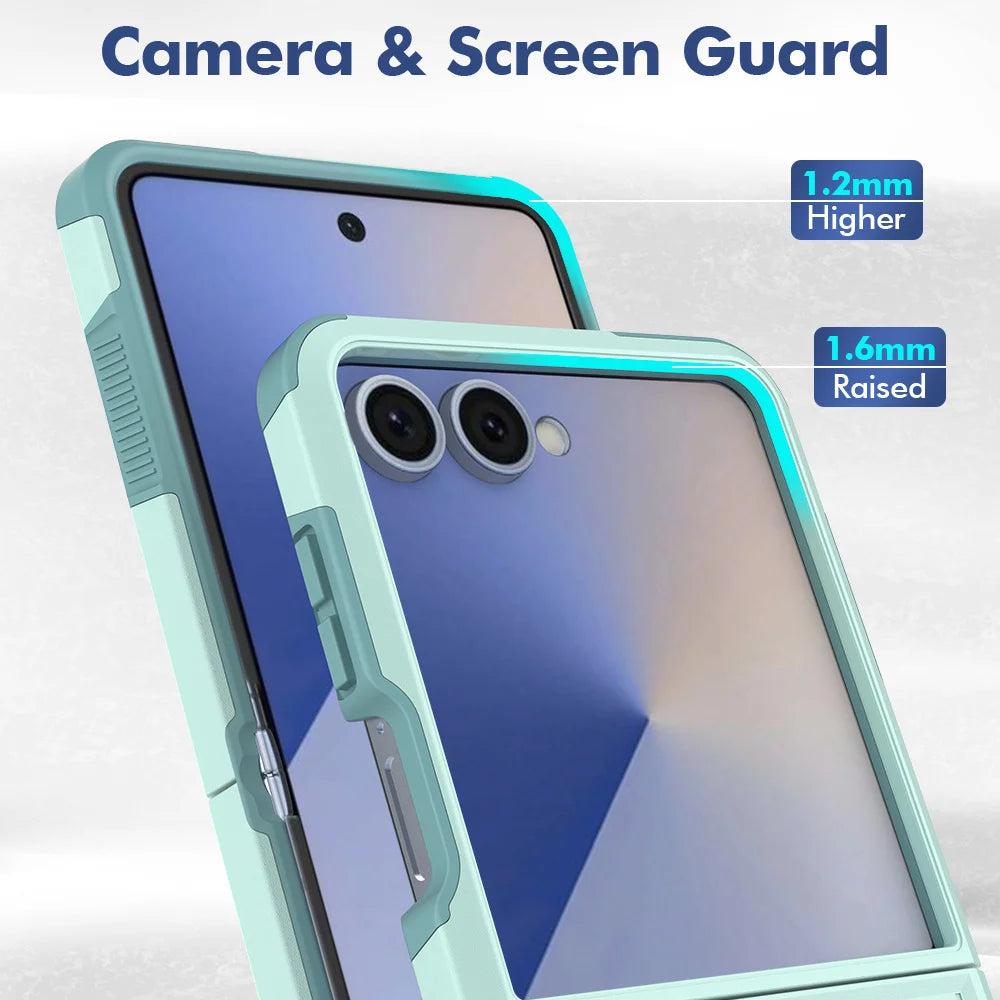Galaxy Z Flip 5 Armor Guard Shockproof Case