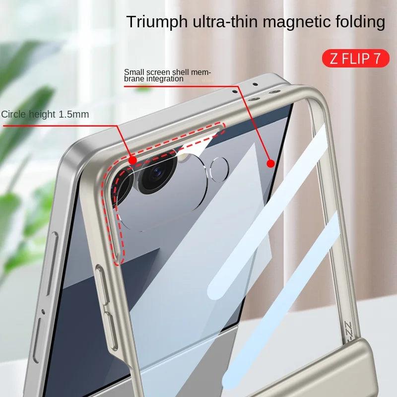Galaxy Z Flip 8 Slim Stand Shield Case