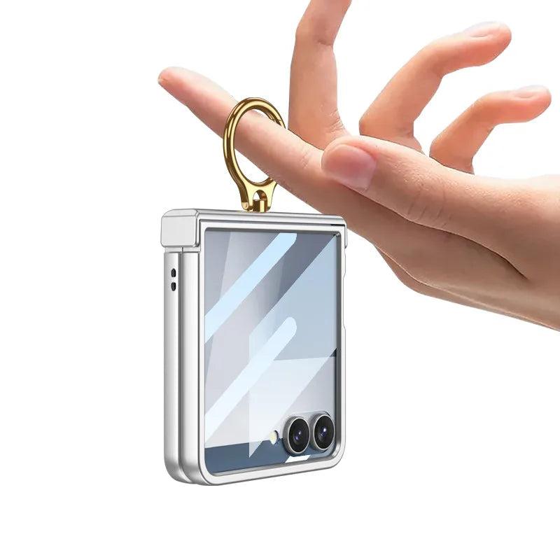 Galaxy Z Flip 8 Metal Ring MagSafe Case