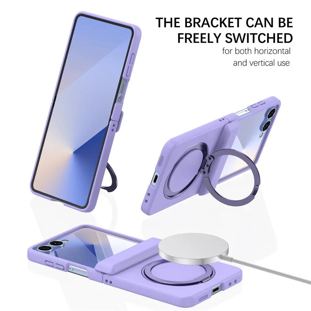 Galaxy Z Flip 8 Magnetic Ring Stand Case