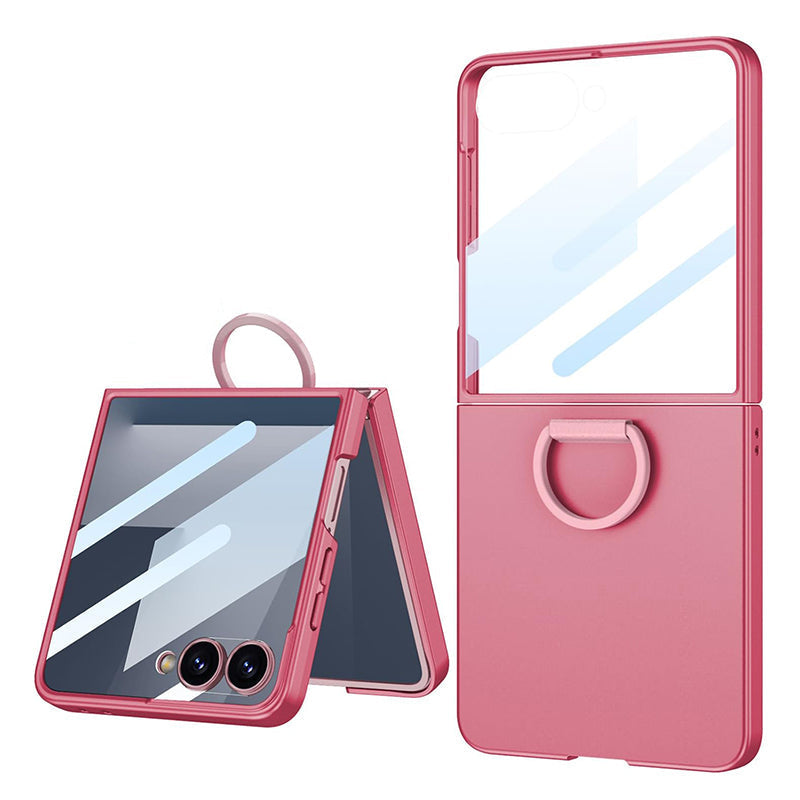 Galaxy Z Flip 6 Matte Ring Holder Slim Case