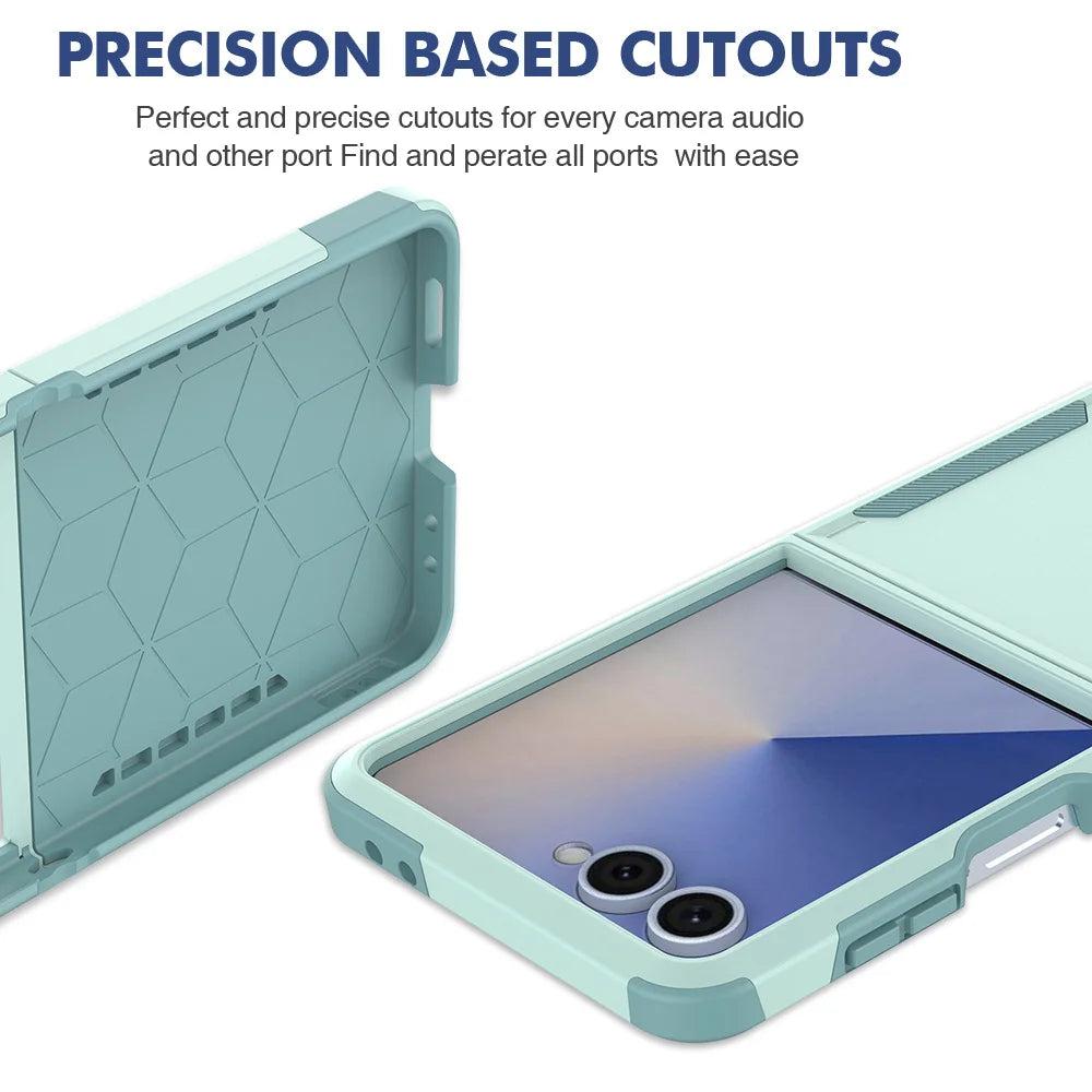 Galaxy Z Flip 5 Armor Guard Shockproof Case