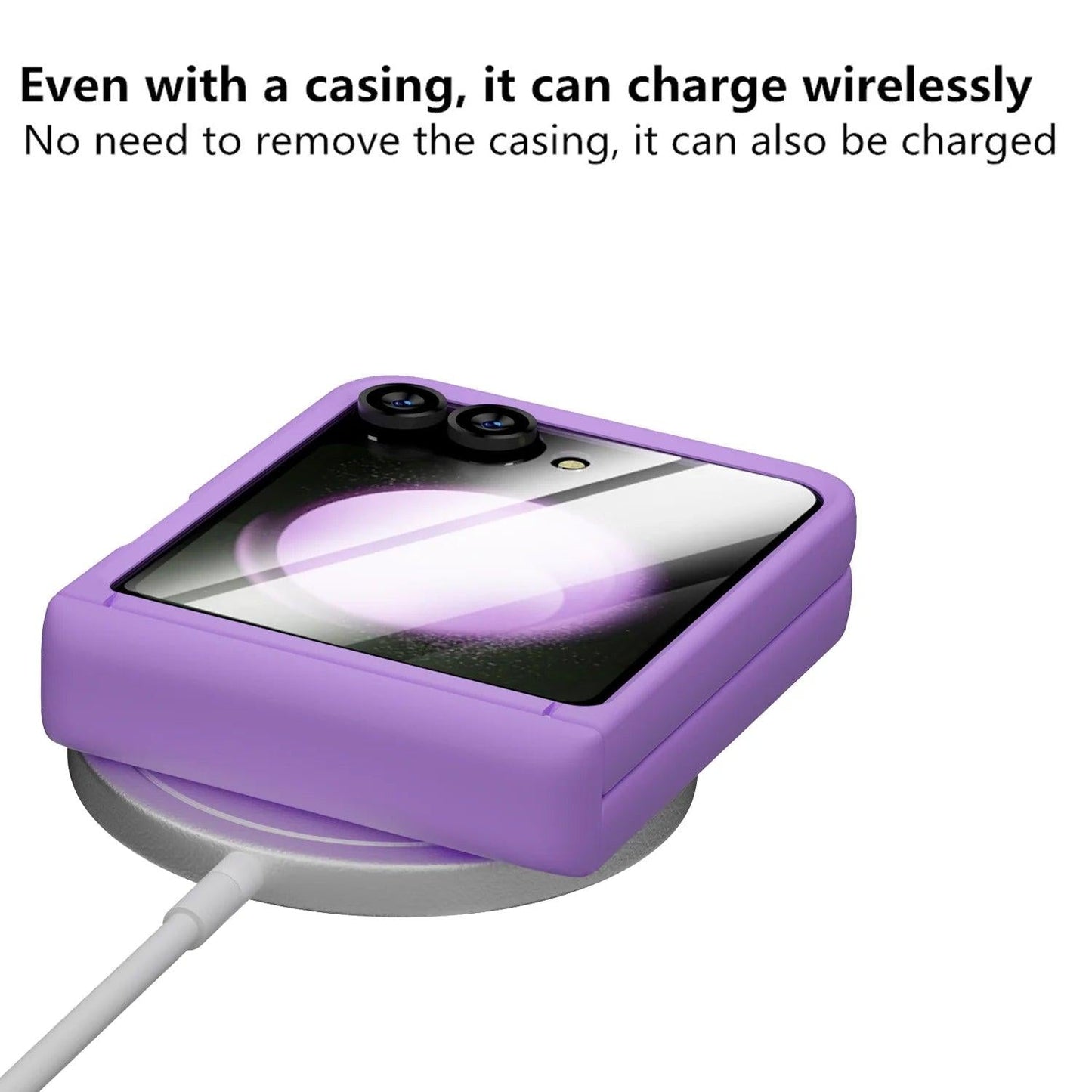 Galaxy Z Flip 6 Shockproof Hinge Protection Case