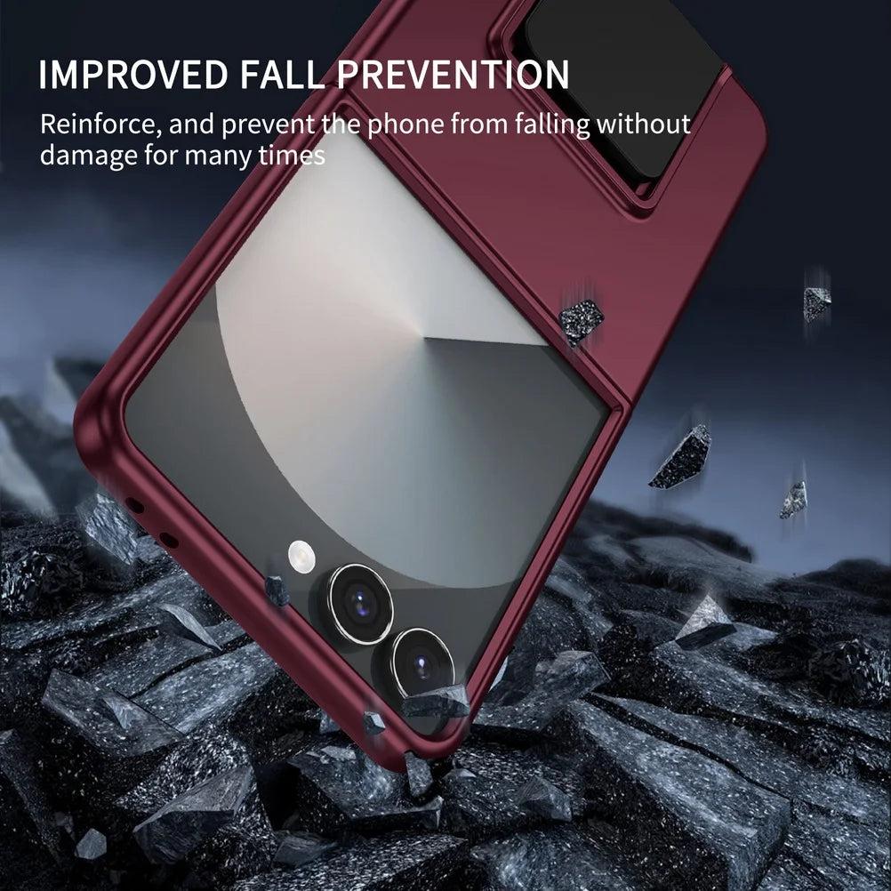 Galaxy Z Flip 8 Elegant Kickstand Shell