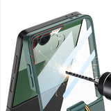 Galaxy Z Flip 7 Slim Ring Holder Case