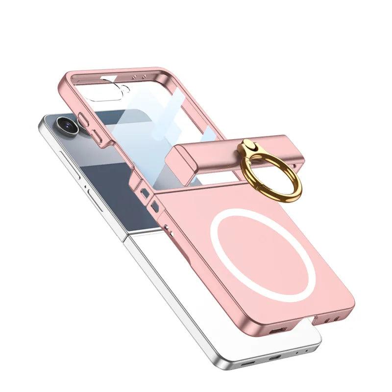 Galaxy Z Flip 8 Metal Ring MagSafe Case