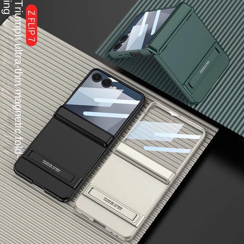 Galaxy Z Flip 8 Slim Stand Shield Case
