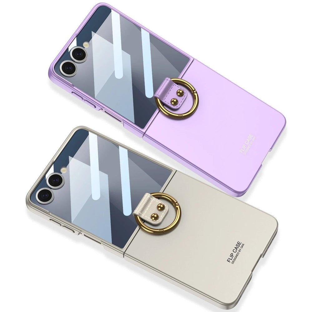 Galaxy Z Flip 7 Slim Ring Holder Case