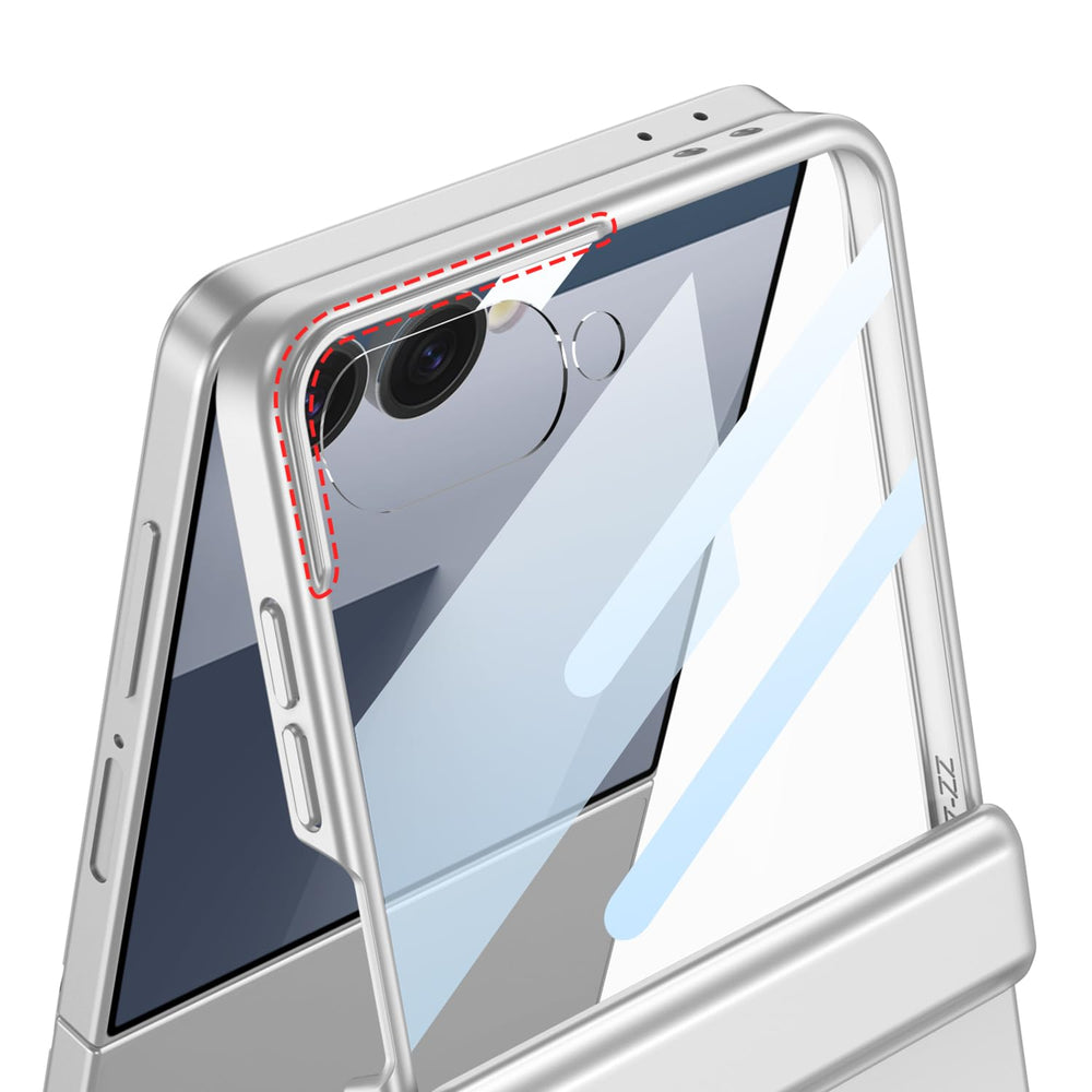 Galaxy Z Flip 7 Rotating Ring Grip Case