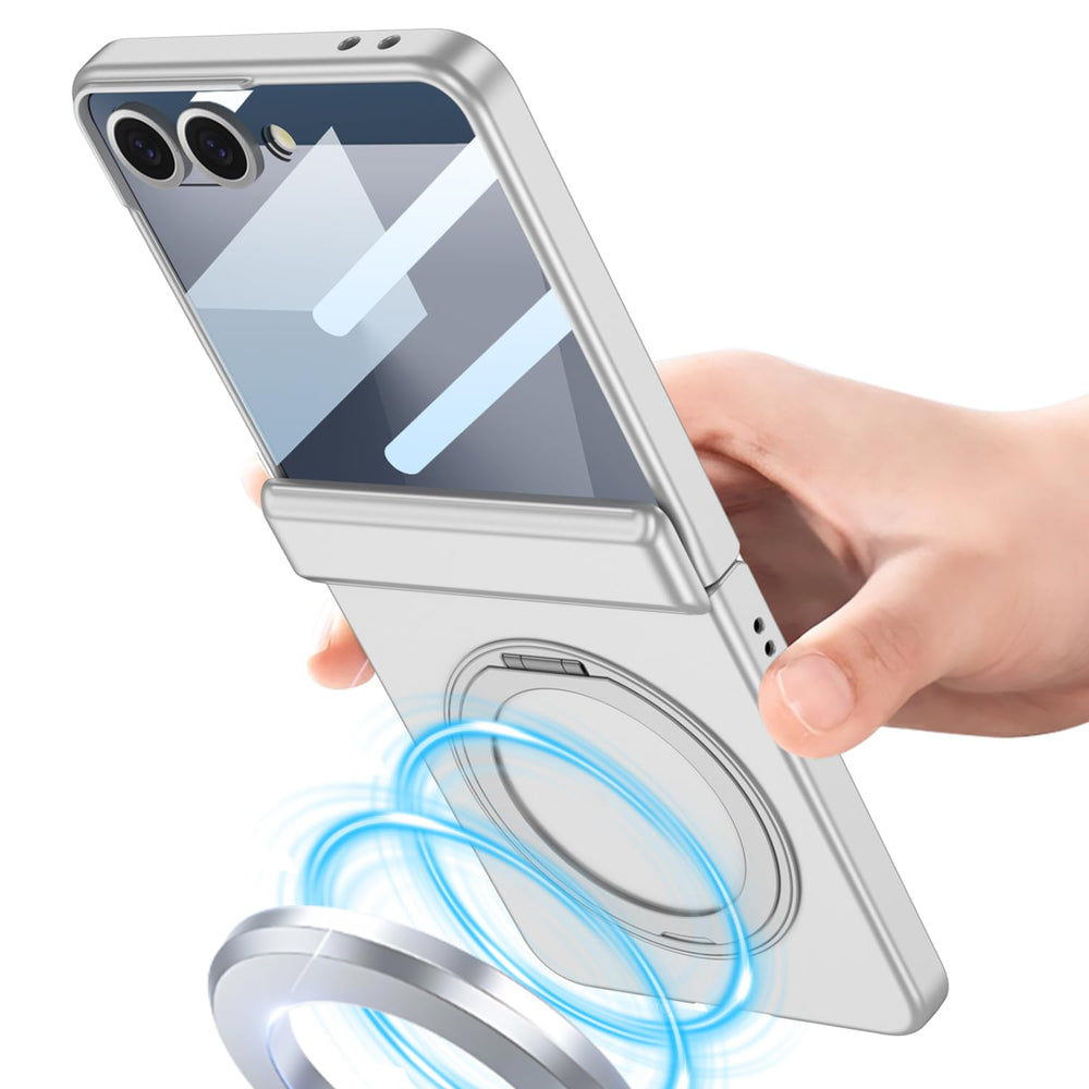 Galaxy Z Flip 7 Rotating Ring Grip Case