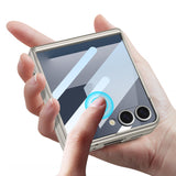Galaxy Z Flip 7 Rotating Ring Grip Case