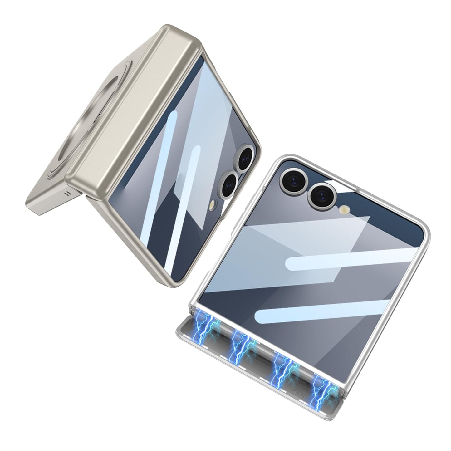 Galaxy Z Flip 7 Rotating Ring Grip Case