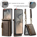 Galaxy Z Flip 8 Zipper Card Lanyard Case