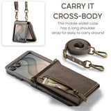 Galaxy Z Flip 8 Zipper Card Lanyard Case