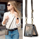 Galaxy Z Flip 8 Zipper Card Lanyard Case