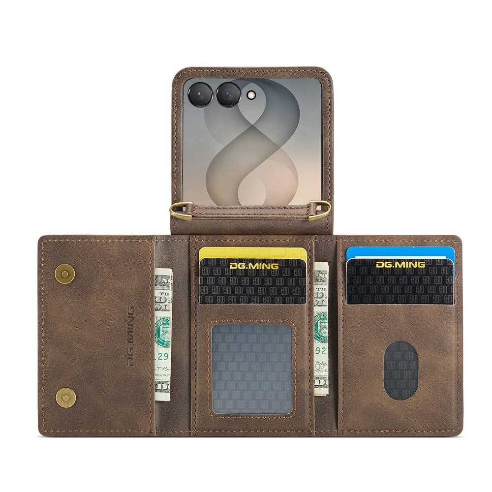 Galaxy Z Flip 8 Zipper Card Lanyard Case