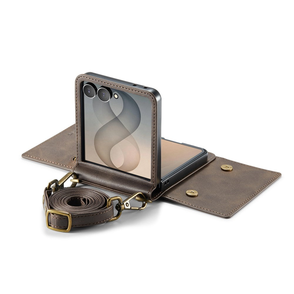 Galaxy Z Flip 8 Zipper Card Lanyard Case