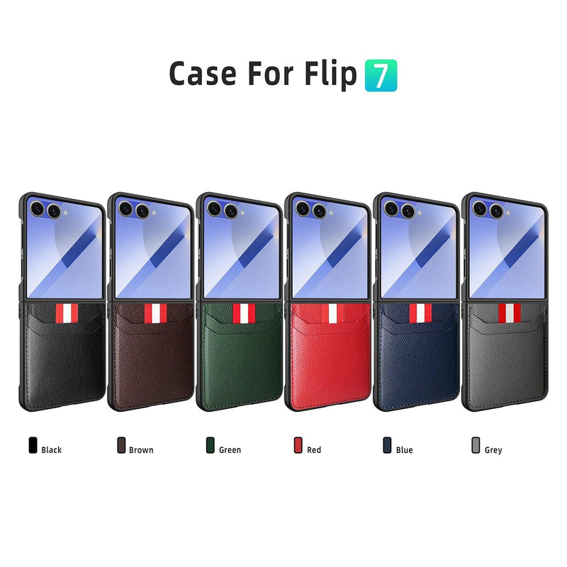 Leather Wallet Grip Case