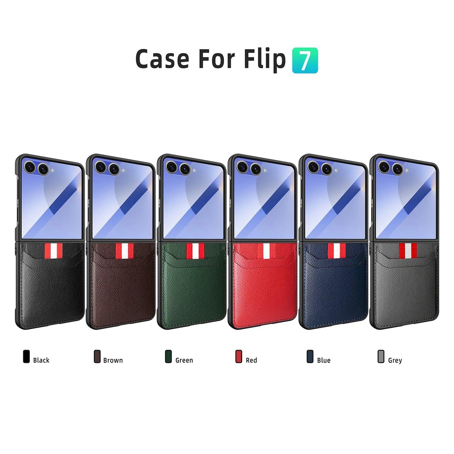 Leather Wallet Grip Case