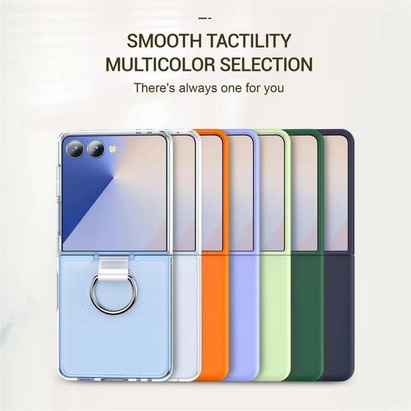 Galaxy Z Flip 6 Slim Ring Kickstand Case