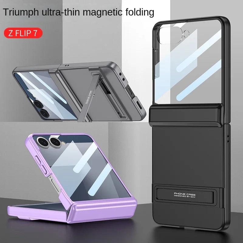 Galaxy Z Flip 8 Slim Stand Shield Case
