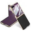 Elegant Litchi Leather Slim Case