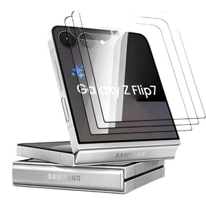 Galaxy Z Flip 7 3-Pack Tempered Glass Screen Protector