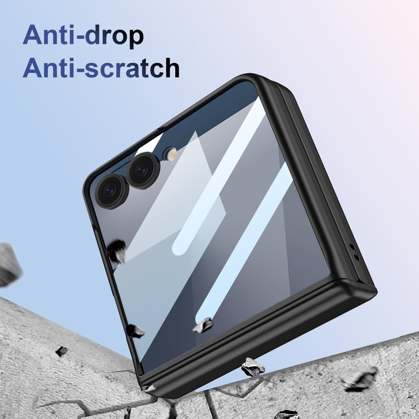Galaxy Z Flip 7 Rotating Ring Grip Case