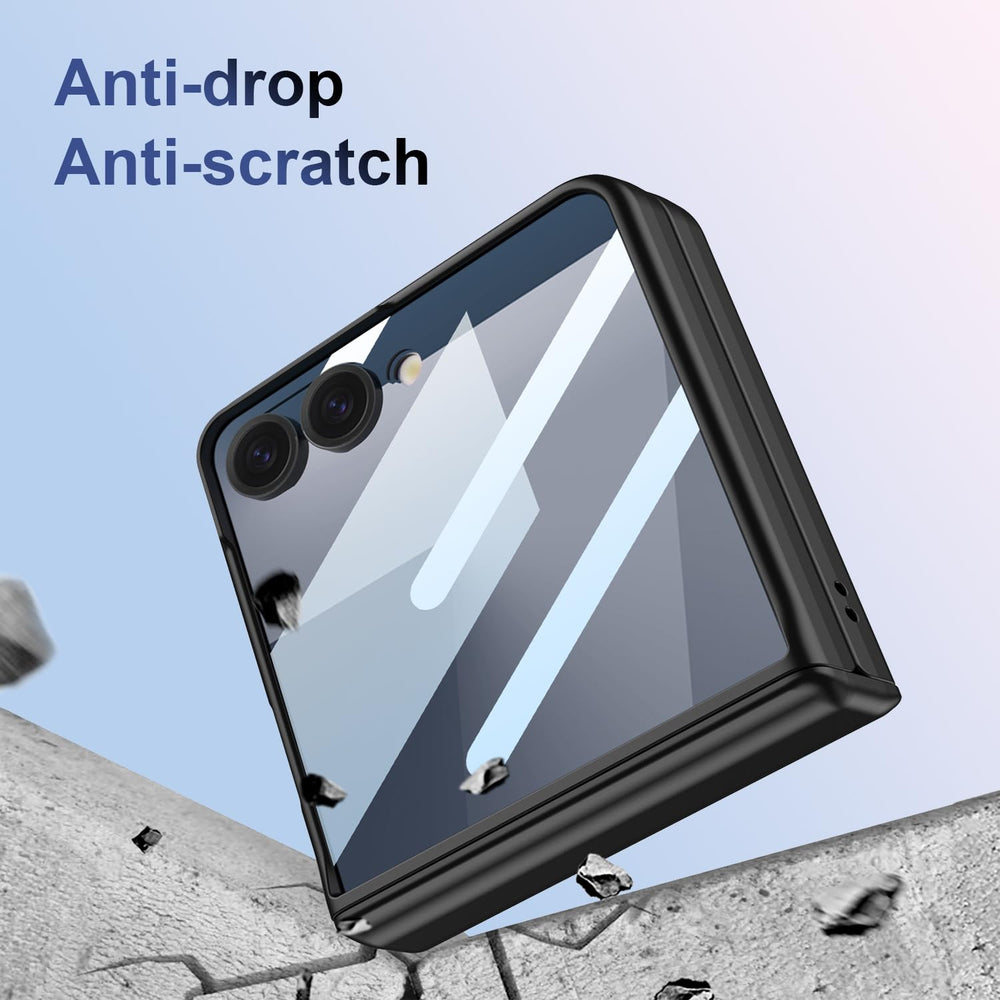 Galaxy Z Flip 7 Rotating Ring Grip Case