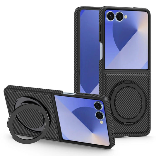 Galaxy Z Flip 8 Carbon Fiber Magnetic Case
