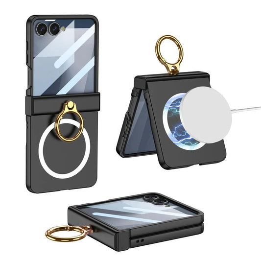 Galaxy Z Flip 8 Metal Ring MagSafe Case