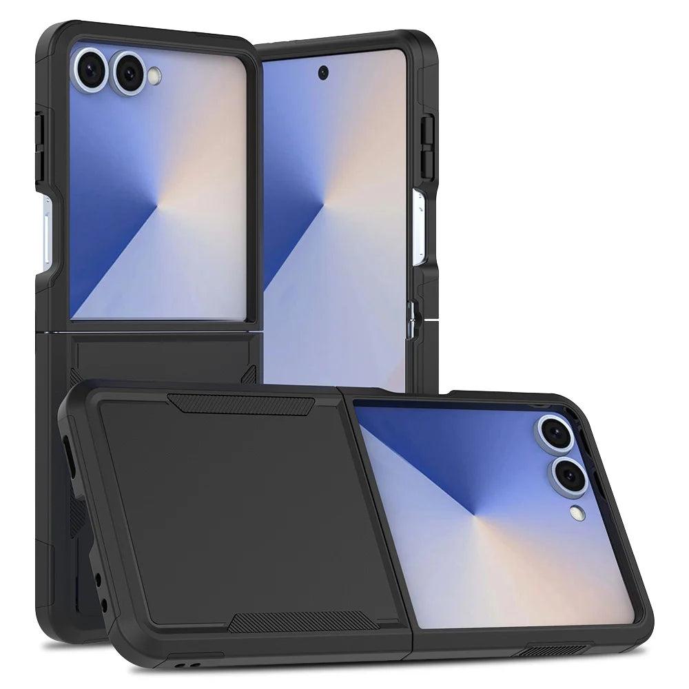 Galaxy Z Flip 7 Armor Guard Shockproof Case